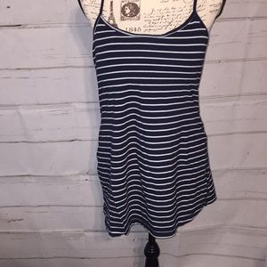 Navy blue maternity tank!